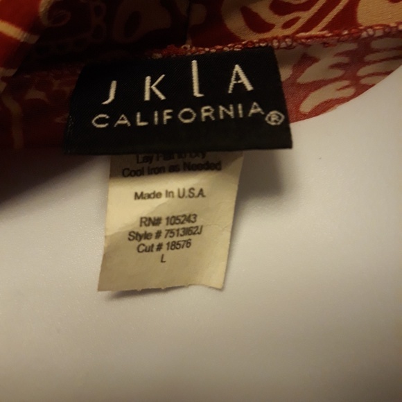 JKLA print blouse - Picture 2 of 4